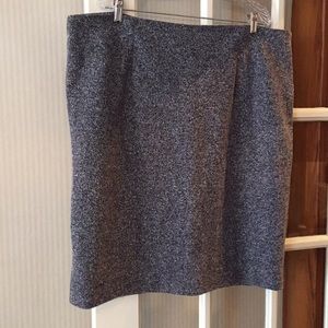 Lands’ End wool skirt